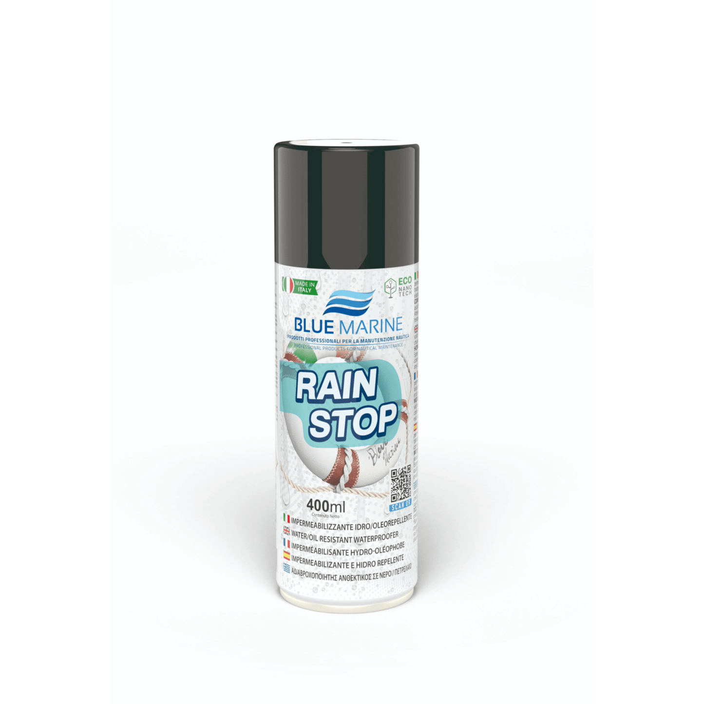 Blue Marine Rain Stop – water‑ en oliewerende spray voor bootkussens en covers