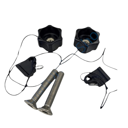 Z60213 - kit de fijación del banco - incluye soportes de aluminio