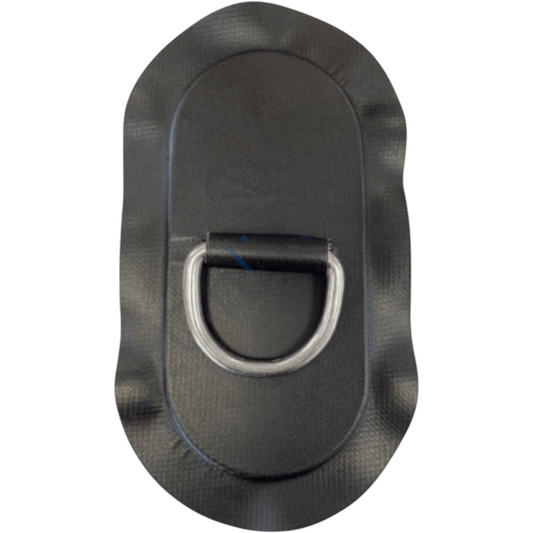 Z2999 - anilla en D 53 mm ovalada, material PVC negro