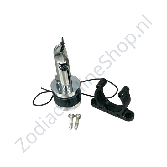 Z67070 - kit de tapón de autovaciante de acero inoxidable D34 incl. soporte y pasacascos