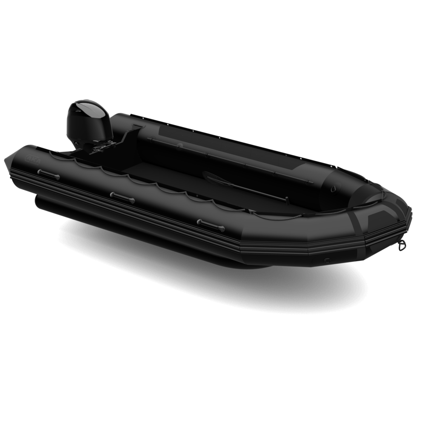 heavy-duty werkboot AKA Marine F53H-C 5,30 m Neopreen Hypalon zwart