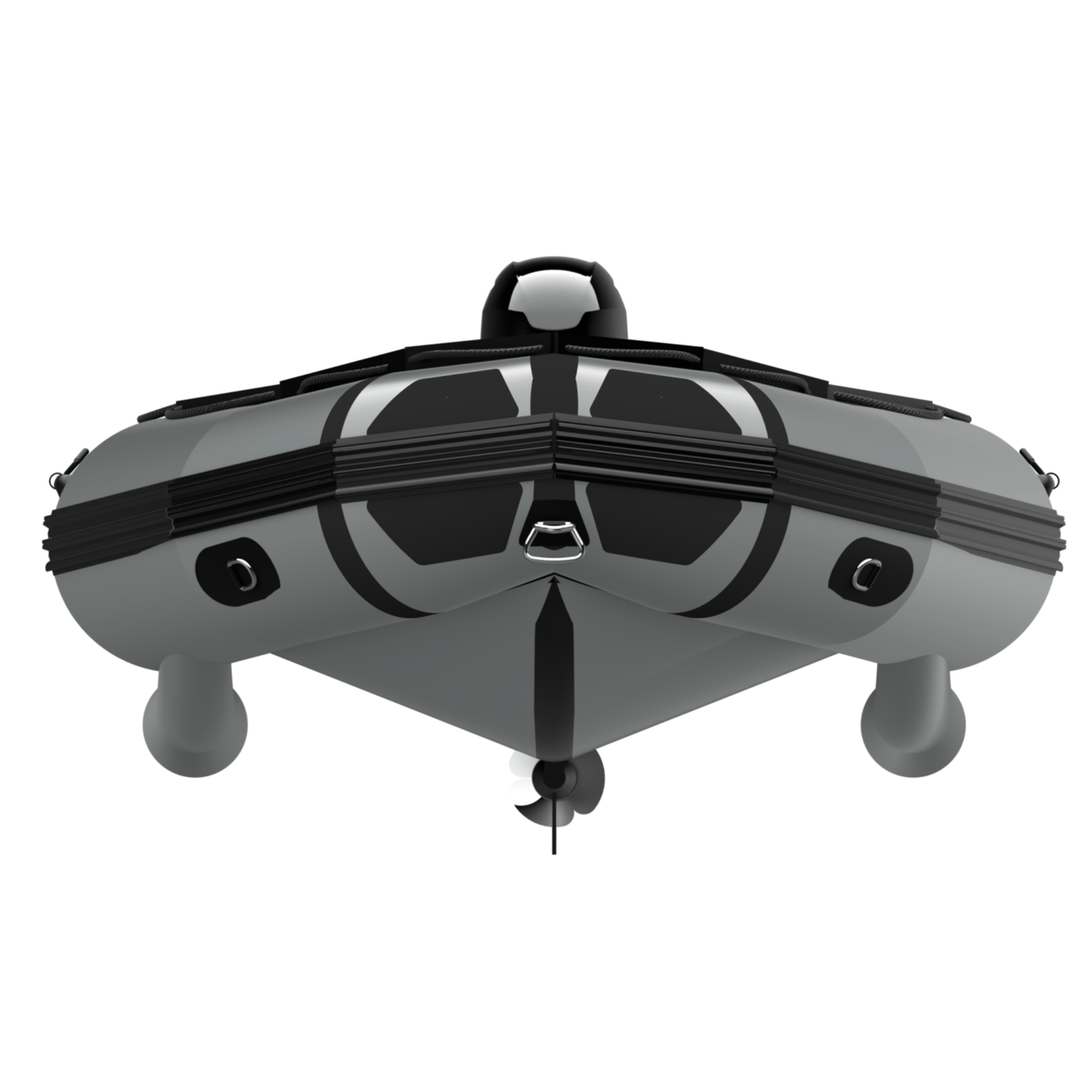 AKA Marine F59H-C 5,85m-neopreen-hypalon-grijs -heavy-duty-werkboot