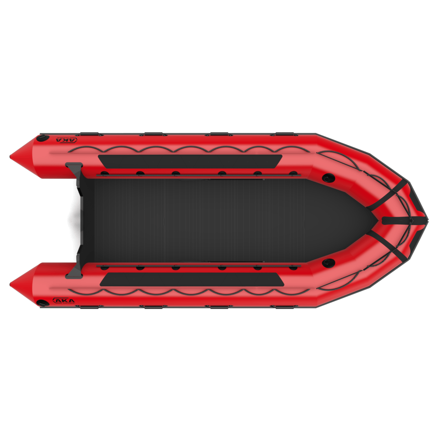 AKA Marine F59H-C 5,85m-neopreen-hypalon-rood-heavy-duty-werkboot