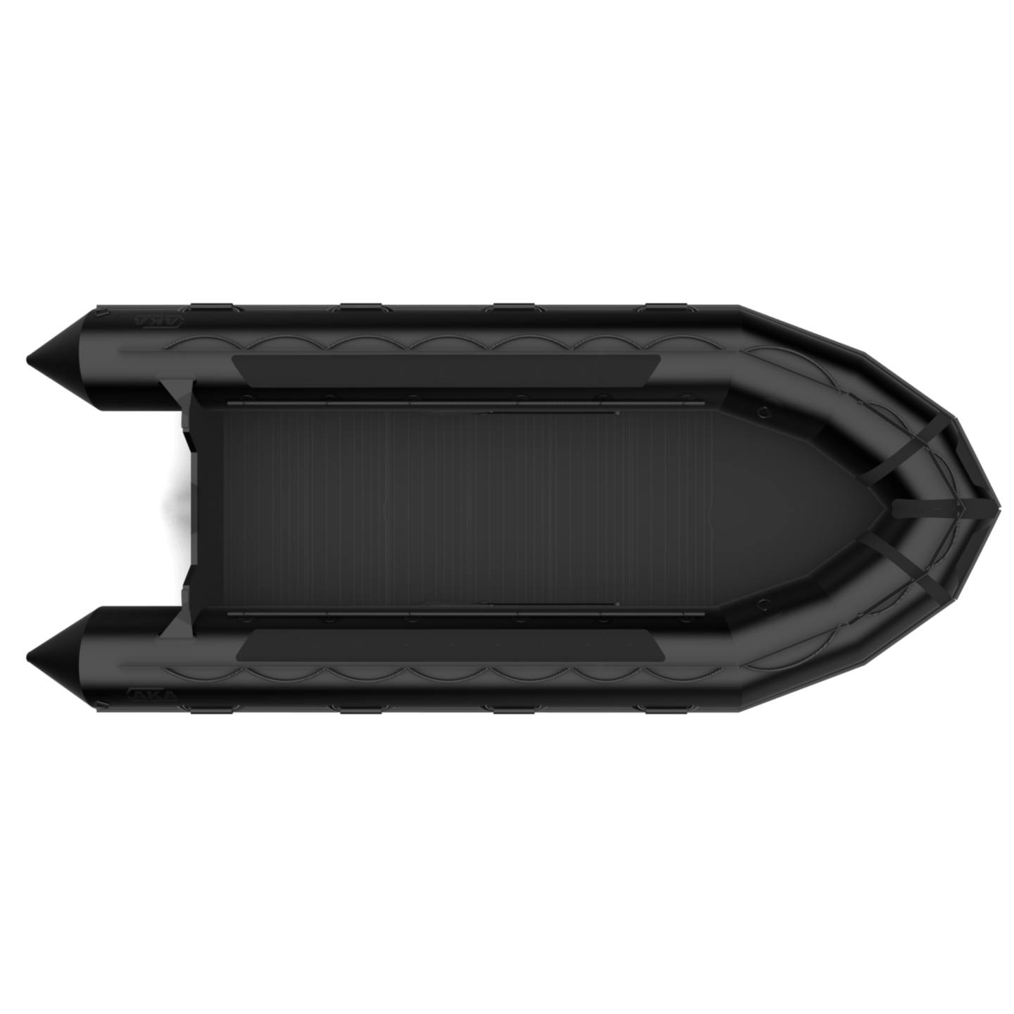 AKA Marine F59H-C 5,85m-neopreen-hypalon-zwart-heavy-duty-werkboot