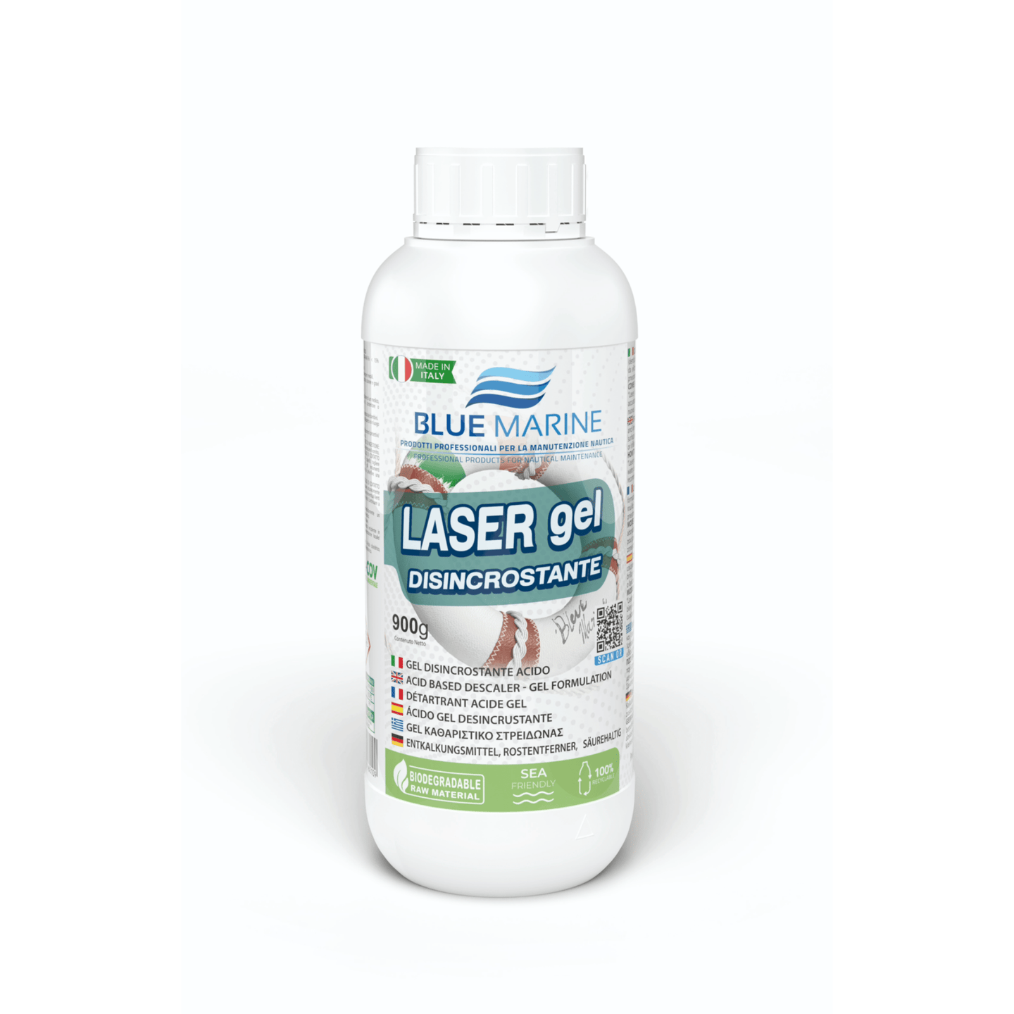 Laser Gel Blue Marine gelreiniger voor verwijderen van gele aanslag en oxidatie