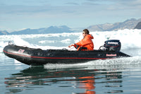 Bombard Commando C5 rubberboot met aluminium vlonderdelen en deelbare houten kiel