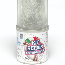 Reparatieset voor polyester & glasvezel - Blue Marine