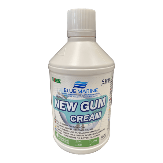 Blue Marine New Gum Cream rubberbootbeschermer voor PVC en Hypalon boten
