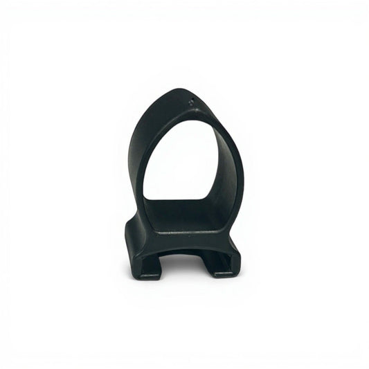 Zwarte Zodiac Online Shop Z2814 peddelclip voor rubberboten, geschikt voor peddels met een diameter van 35 mm