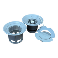 Zodiac Online Shop Bravo 2000-B082 grijs rubberbootventiel compleet met afsluitdop voor diverse rubberboten