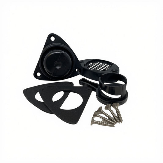 Z60502 - kit de autovaciante completo negro - tipo corredera