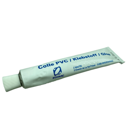 Zodiac PVC lijm 1-component 25cc tube voor snelle rubberbootreparaties
