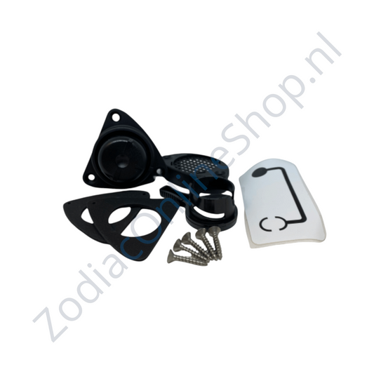 Z60502 - kit de autovaciante completo negro - tipo corredera